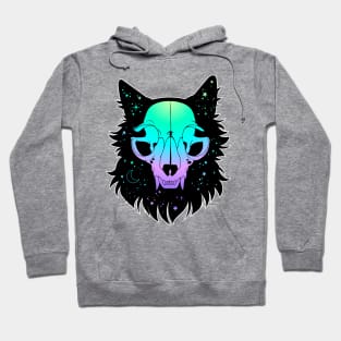 Cosmic Cat Skull Hoodie